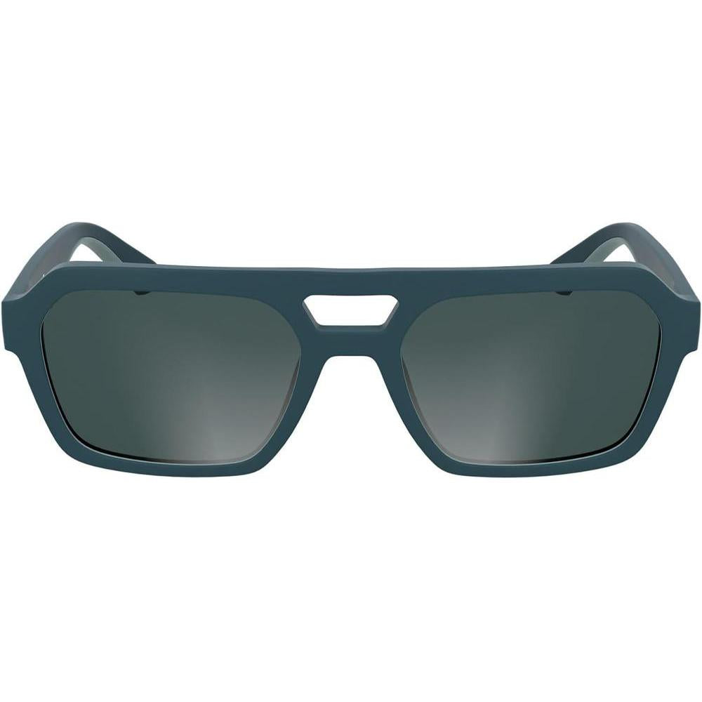 Gafas de sol rectangulares Calvin Klein para hombre, modelo CKJ25603S, estilo atrevido con marco RXable y colores mate