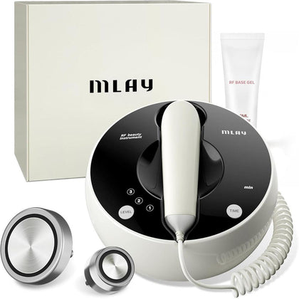 MLAY Máquina profesional de belleza con radiofrecuencia y sondas, tecnología antienvejecimiento para reducir arrugas, uso en casa