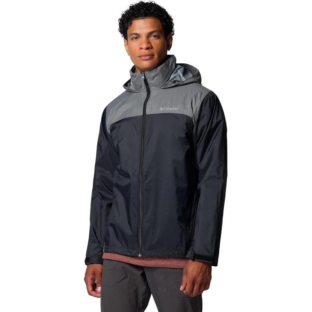 Chaqueta Impermeable Columbia Glennaker Lake II Hombre con Capucha Plegable y Diseño Duradero en Nailon 100%