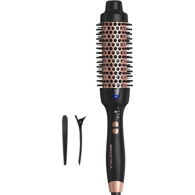 Cepillo Térmico Wavytalk para Peinado lónico. Consigue Cabello Suave con Rizos Naturales y Voltaje Dual