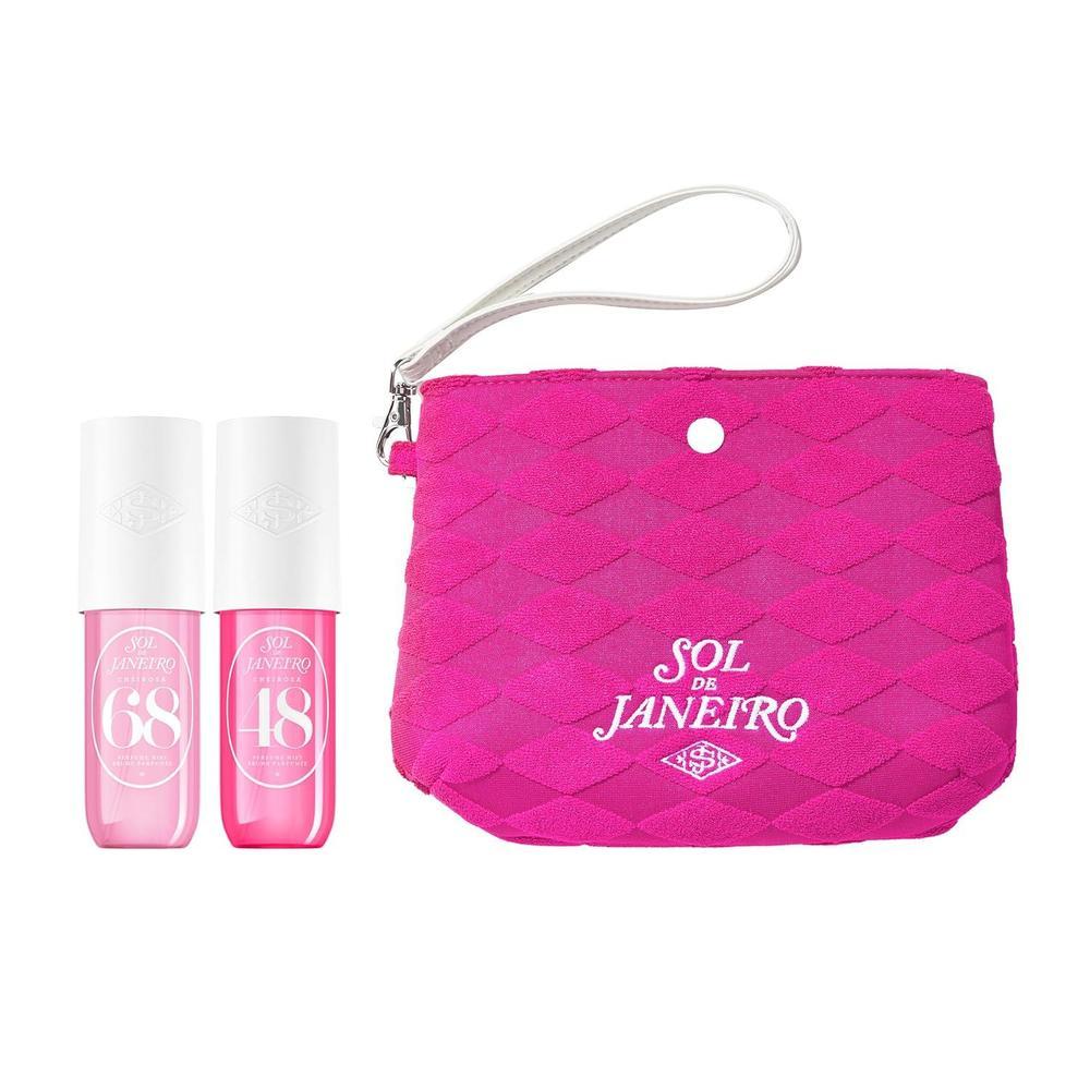 Sol de Janeiro Set de Regalo: Fragancias Cheirosa 68 y 48 para Cabello y Cuerpo con Bolsa Rosa Exclusiva
