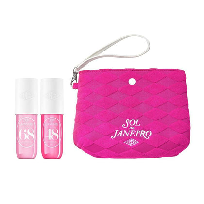 Sol de Janeiro Set de Regalo: Fragancias Cheirosa 68 y 48 para Cabello y Cuerpo con Bolsa Rosa Exclusiva