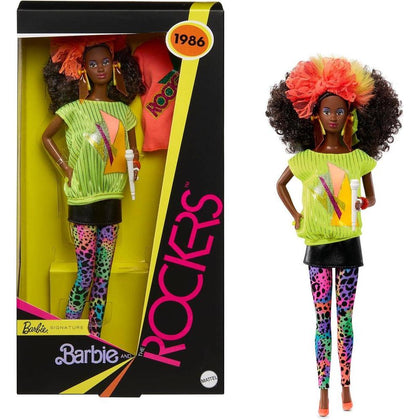 Barbie Signature y Rockers Reproduction Deedee, 40 Aniversario con soporte de exhibición y empaque coleccionable