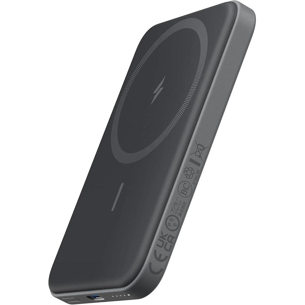 Anker Cargador magnético 621, banco de energía de 5000 mAh con USB-C, MagSafe compatible para iPhone 16/15/14/13/12
