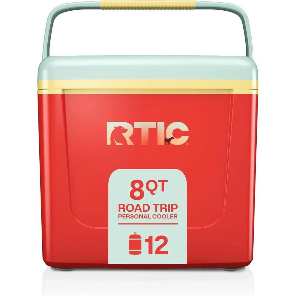 RTIC Hielera personal de viaje, pequeña, compacta, aislada, portátil para alimentos y bebidas, ideal para exteriores