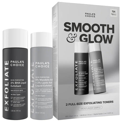 Smooth & Glow Set de Regalo para una Piel Más Clara y Luminosa