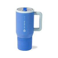 HydroJug Botella de agua aislada para niños, popote abatible, a prueba de fugas, ideal para escuela y deportes