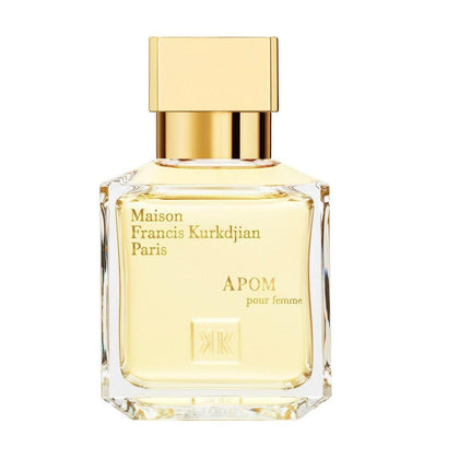 Maison Francis Kurkdjian APOM Pour Femme Eau de Parfum, fragancia íntima con notas de madera de ámbar