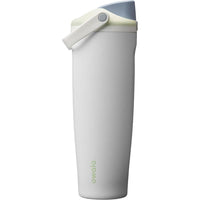 Botella de agua Owala FreeSip Sway aislada de acero inoxidable con boquilla 2 en 1, pajita y asa de transporte, para deportes y viajes