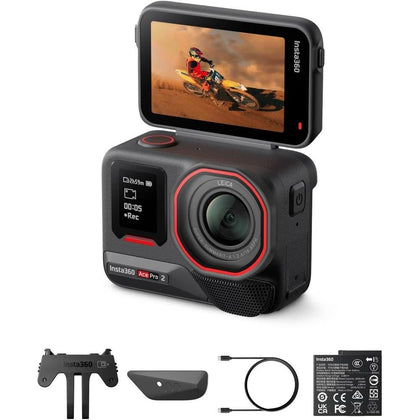 Insta360 Ace Pro 2 - Cámara de acción 8K, co-diseñada con Leica, sensor 1/1.3