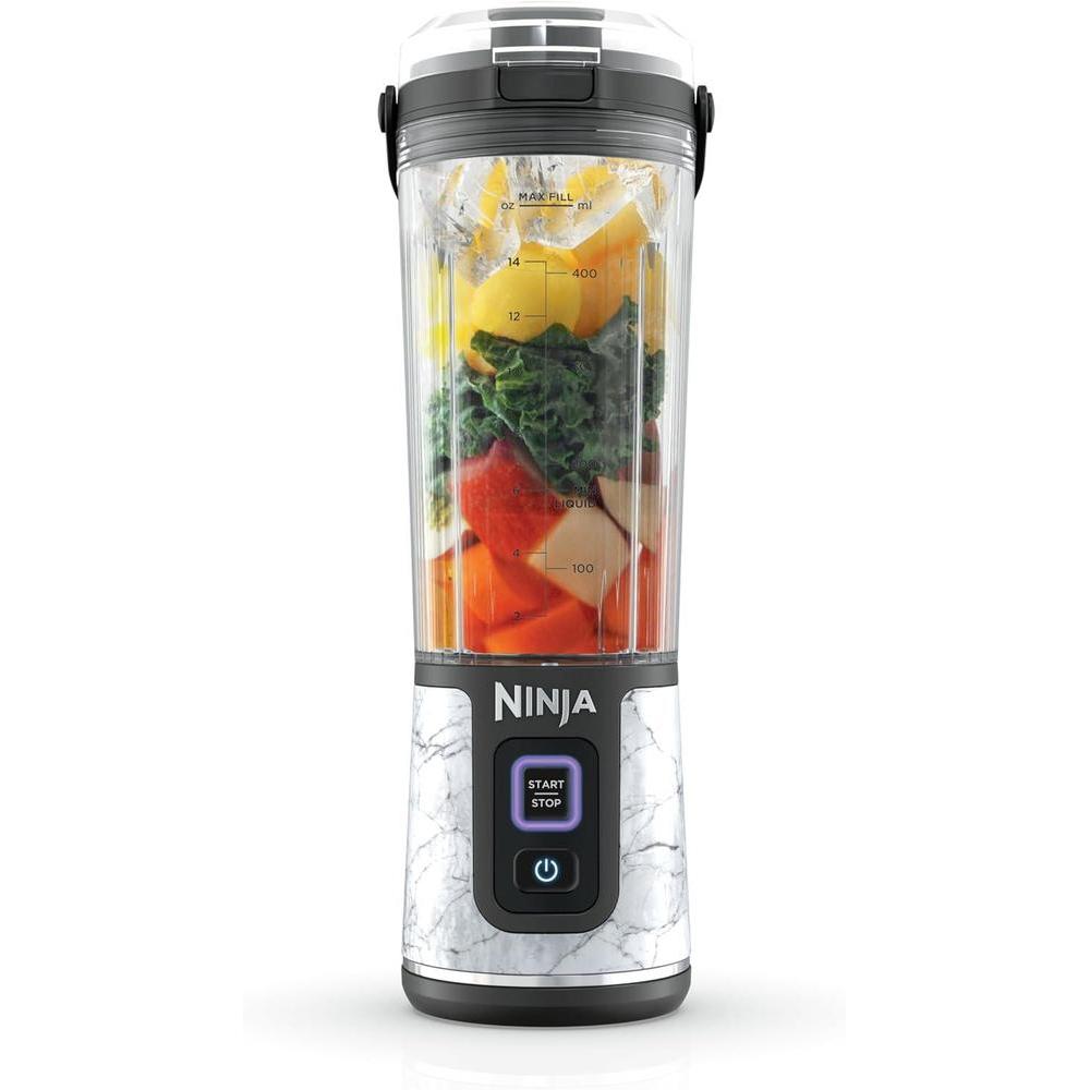 Ninja Blast Batidora portátil e inalámbrica para batidos, sin BPA, tapa a prueba de fugas, USB-C recargable, piezas aptas para lavavajillas