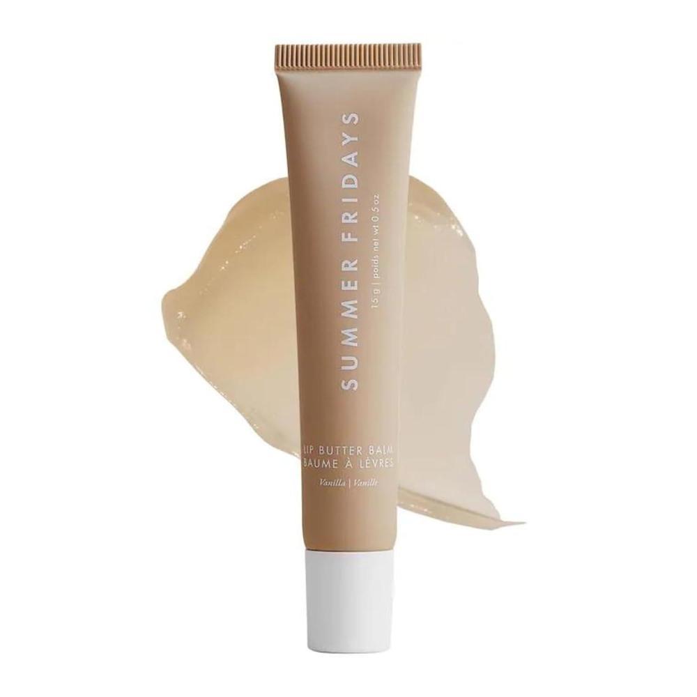 Summer Fridays Bálsamo Labial - Mascarilla Y Bálsamo Para Hidratación Y Brillo Instantáneo, Cuidado Labial Vainilla