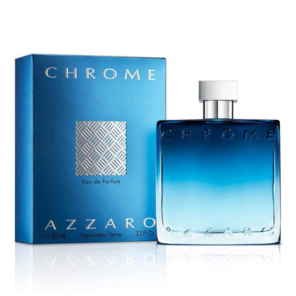 Azzaro Chrome Eau de Parfum Fresh Aquatic Mens Cologne