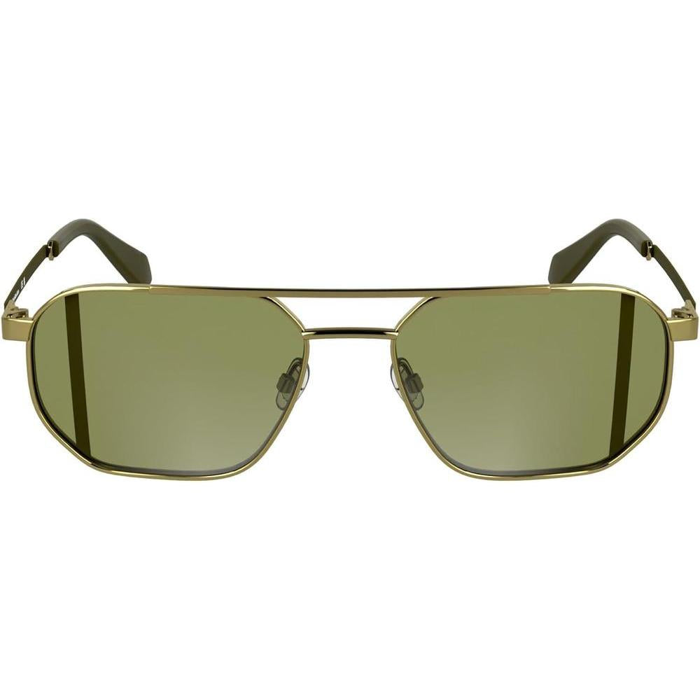 Gafas de sol rectangulares Calvin Klein Jeans CKJ25202S con marco metálico y detalles elegantes