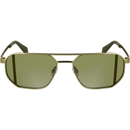 Gafas de sol rectangulares Calvin Klein Jeans CKJ25202S con marco metálico y detalles elegantes