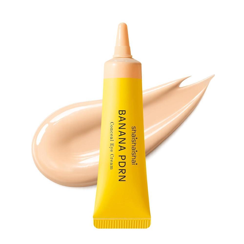 Shaishaishai Banana Pdrn Conceal, Crema Ojos Hidratante Cobertura Círculos Oscuros 15g