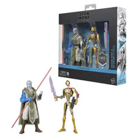STAR WARS The Black Series Dagan Gera & BX Droid, Jedi: Survivor Gaming Greats Figura de acción coleccionable, paquete de 2