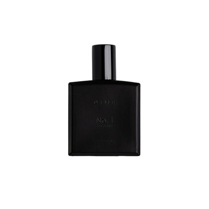 DIME Colonia No. 1 para hombres, con fragancia de maderas de ámbar, cardamomo y cuero. Ideal para uso diario o especial