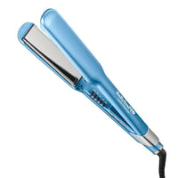 BaBylissPRO Nano Titanium Ultra-Sleek Hair Straightener con placas de titanio y pantalla LED ajustable