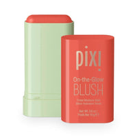 Pixi On-The-Glow Blush - Hidratante Bálsamo Labial Con Ginseng Y Aloe Para Mejillas Y Labios 19g