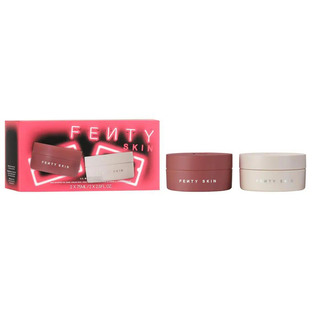 Lil Butta Dropz Dúo Mini de Crema Corporal Batida con Aceite