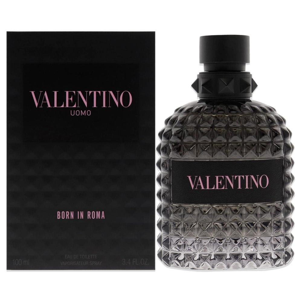Valentino Uomo Born In Roma EDT espray para hombre, fragancia de larga duración, amaderada y sofisticada