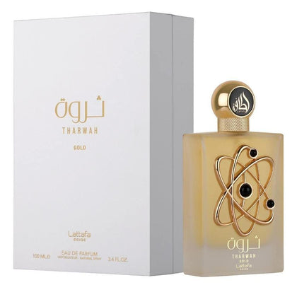 Lattafa Perfumes Tharwah Gold for Unisex Eau de Parfum Spray