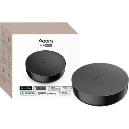 Aqara Smart Hub M200, controlador Matter multicompatible, enrutador Thread, compatible con Alexa, HomeKit, SmartThings, Google