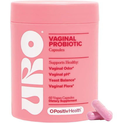O Positiv URO Probióticos Vaginales - Frente del envase