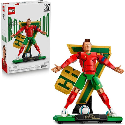 LEGO Cristiano Ronaldo – Leyenda del fútbol – Juego de construcción para niños y niñas a partir de 12 años – Regalo coleccionable