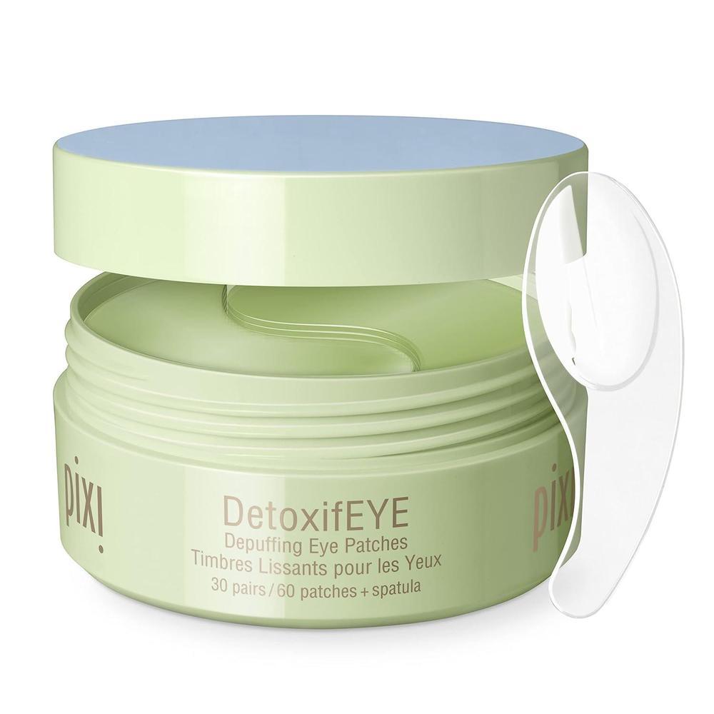 Pixi Detoxifeye Parches Hidrogel Ojos Ácido Hialurónico Y Cafeína, Pepino 60 Parches