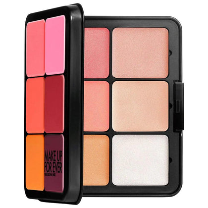 HD Skin Blush & Glow Paleta Facial en Crema de Larga Duración