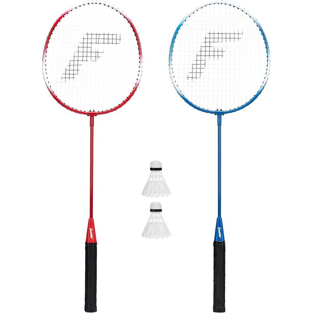 Franklin Sports - Juego de raqueta de bádminton y pajaritas, equipo ideal para niños y adultos, 2 jugadores