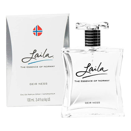 Laila Eau de Parfum Spray – Fragancia fresca y limpia de larga duración para mujer con aromas afrutados y florales