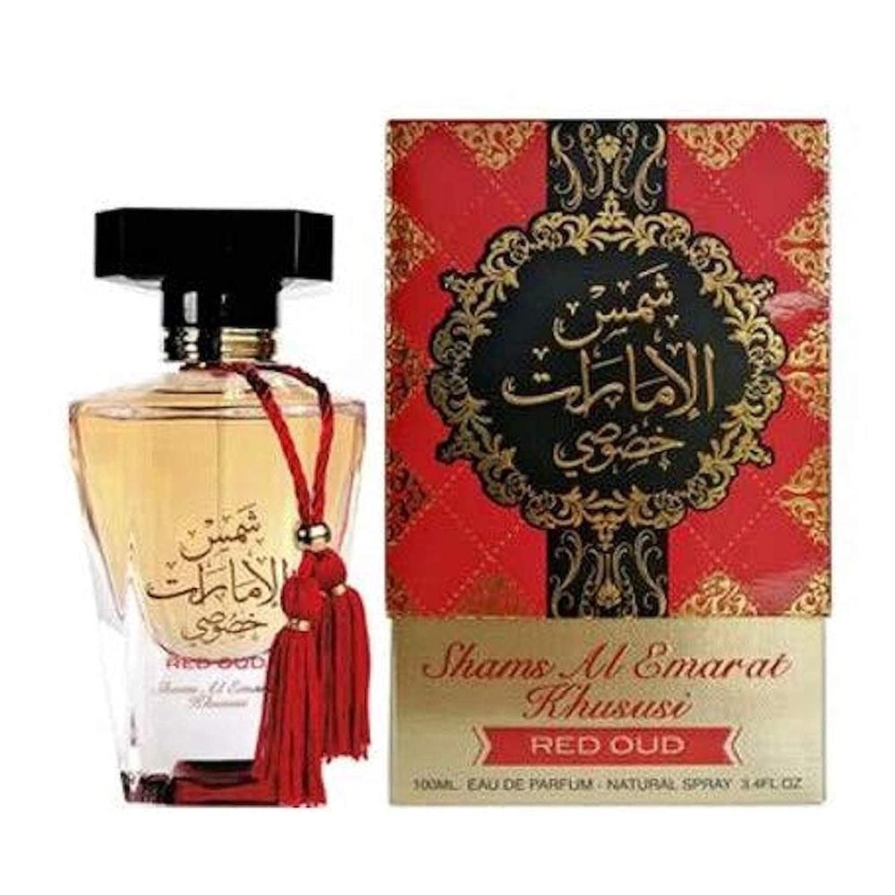 Ard al Zaafaran Shams Al Emarat Khususi Red Oud for Unisex Eau de Parfum Spray