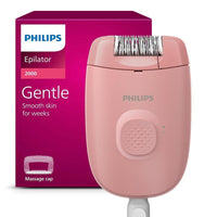 Depiladora Philips Serie 2000, depiladora con cable para piernas y cuerpo, dispositivo de depilación para mujeres