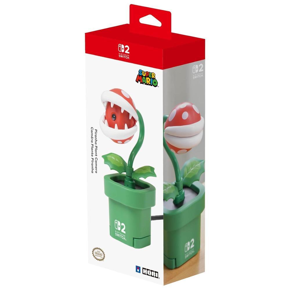 HORI Cámara Piranha Plant para Nintendo Switch con licencia oficial de Nintendo, compatible con modos TV y portátil
