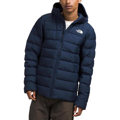 THE NORTH FACE Men's Aconcagua Jacket Insulated Winter Coat, Wind & Water Resistant, Hood with Cinch Cord