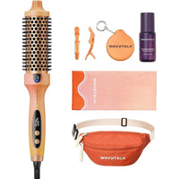 Wavytalk VIP Volume Blowout Festival Bundle con Cepillo Térmico Ionico, Tecnología Tourmalina Cerámica, 5 Temperaturas