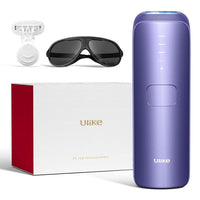Ulike Depiladora IPL con Enfriamiento de Hielo y 3 Modos, para Resultados Indoloros y Duraderos, Rápida para Todo el Cuerpo