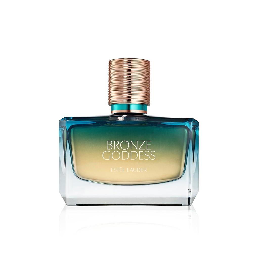 Perfume Estée Lauder Bronze Goddess Nuit, aroma floral de Ylang Ylang, Jasmine Sambac y coco, larga duración