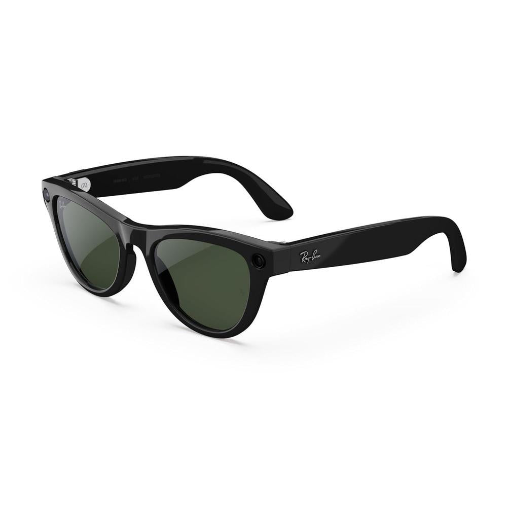 Ray-Ban Meta (Gen 2) Skyler - Shiny Black / Transitions Graphite Green — Gafas inteligentes IA, cámara 12MP