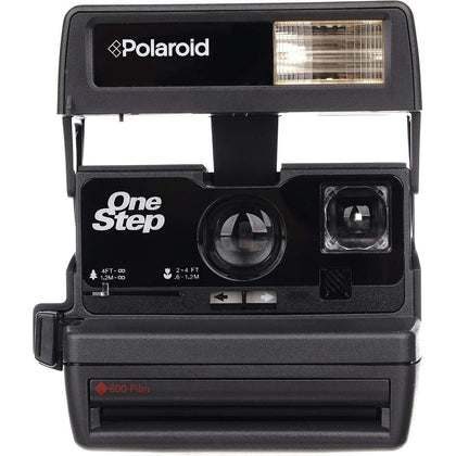 Polaroid One Step 600, cámara instantánea con flash, diseño vintage de los 80, compatible con película 600 para fotos al instante