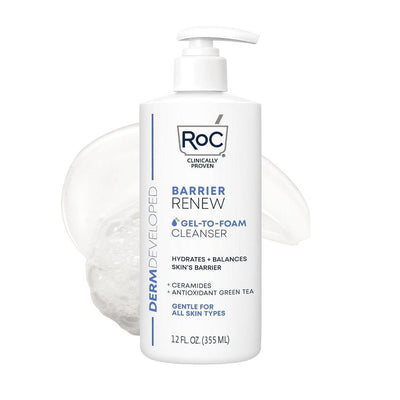 Roc Limpiador Facial Hidratante Gel Pieles Sensibles 354.88ml