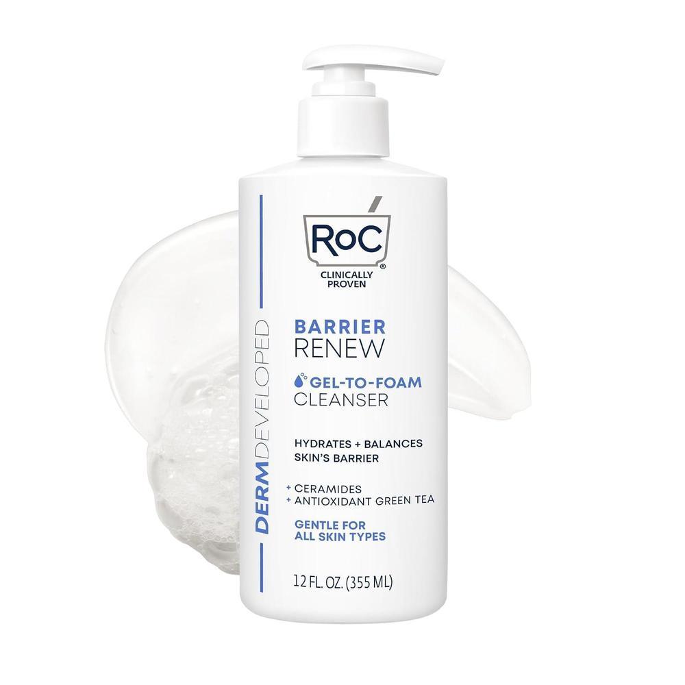Roc Limpiador Facial Hidratante Gel Pieles Sensibles 354.88ml