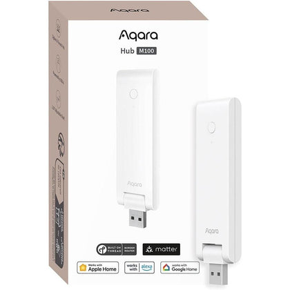 Aqara Smart Hub M100 para automatización del hogar, controlador inteligente con soporte Zigbee y Apple HomeKit, ideal para casa conectada