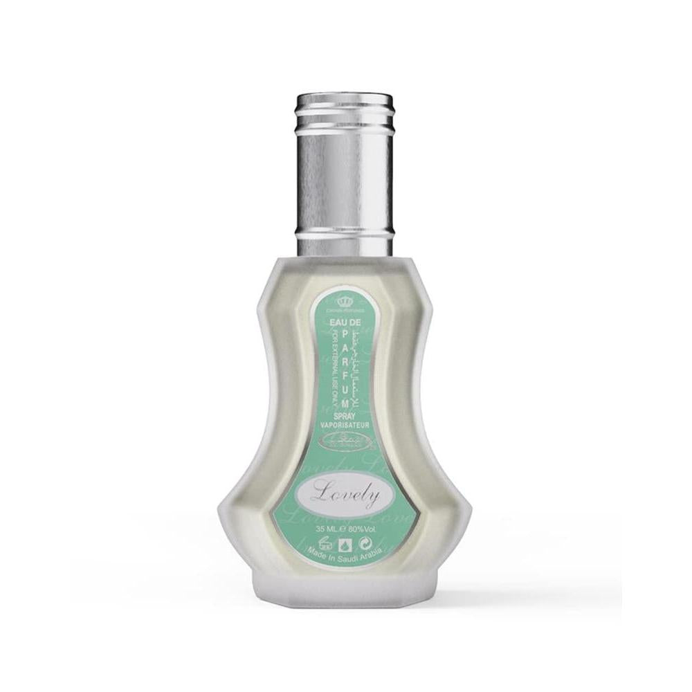 Al-Rehab - Espray natural "Lovely", eau de parfum floral con notas de fruta dulce y larga duración