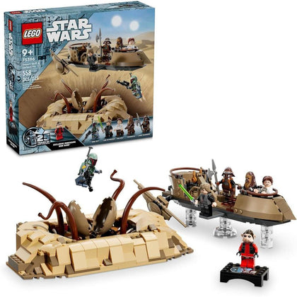 LEGO Star Wars: Retorno del Jedi - Skiff del Desierto y Pozo Sarlacc con Minifigura Aniversario de Nien Nunb