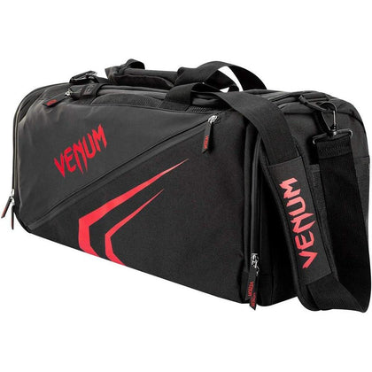 Venum Bolsa Deportiva Trainer Lite Evo con Gran Capacidad, Ideal para Deportes de Combate, con Bolsillos Laterales y Correa Acolchada