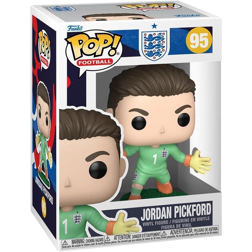 Funko Pop! Football - Figura de Vinilo Coleccionable de Jordan Pickford, Producto Oficial, Ideal para Regalo, Fans del Deporte